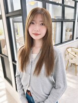 ユイマァル 倉敷(YUIMARL) 倉敷20代30代40代★ハイトーン★オリーブベージュ★髪質改善★