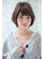 ジョエミバイアンアミ(joemi by Un ami)&nbsp;joemi 無造作カールボブディイルミナカラー丸みショート 花野