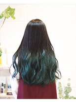 リラ ヘア サロン(rela hair salon)&nbsp;グリーンバイカラー