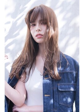 エイミー(Aimee) Aimee ペールグレージュ×ナチュラルロング