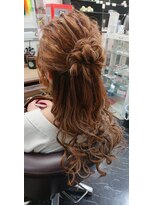 エヌエービー 池袋店(N.A.B.)&nbsp;ハーフアップ