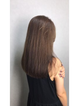 ラトリエ ブロカント 立川北口店(L'atelier BROCANTE) イルミナカラー 重めスタイル 大人ハイライト ベージュカラー