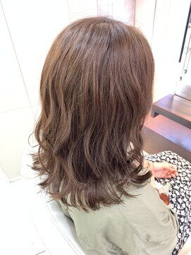 ☆　巻いて可愛いゆるふわミディアムヘアー☆