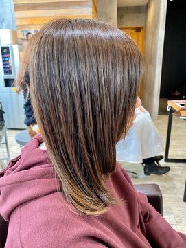 モードケイズ 西宮(MODE K's) 西宮/イルミナカラー/ハイライト/大人かわいい/髪質改善