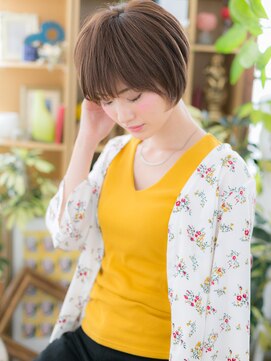 カバーヘア ブリス 上尾西口店(COVER HAIR bliss) ■大人可愛い前下がり小顔マッシュ105-15★上尾20代30代40代