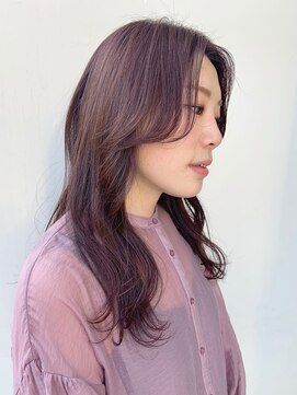 ヨハ ク 抜け感たっぷりロングヘア