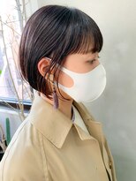 テトヘアー(teto hair) ミニボブ、前下がりボブ、スリークボブ、ワイドバング