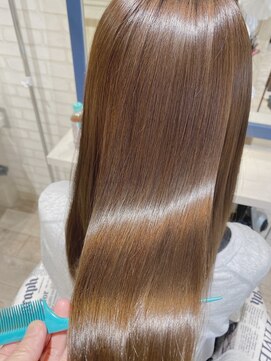 リオールヘア 北千住(LIOR.HAIR) 【髪質改善】ミネコラ3倍×ラベンダーベージュ