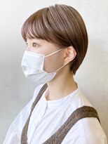 アイティーバイアルバム 八王子店(IT by ALBUM) ラベンダーショート_Aラインボブマロンベージュ_ba328221