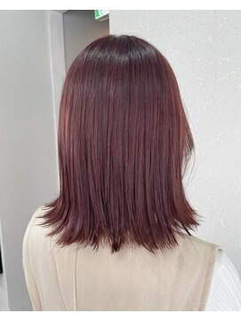 アジールヘア 所沢プロペ通り店(agir hair) コーラルピンク