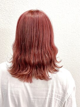 ネオリーブカップ 町田店(Neolive capu) 暖色カラー ＊ 赤ピンクカラー【町田店似合わせカット】