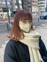 エヴァー(ever)&nbsp;＊オレンジブラウン＊@ever_mito[表参道駅/原宿駅/学割U24]