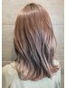＜髪質改善/艶髪ベーシック＞液晶カラー+トリートメント+カット  ¥10450~