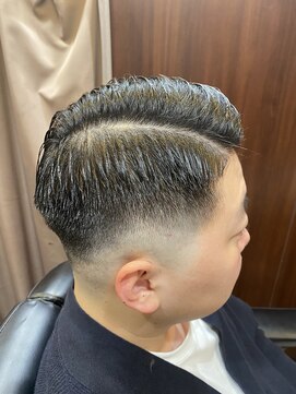 ヒロギンザ 池袋東口店(HIRO GINZA) 7：3フェード