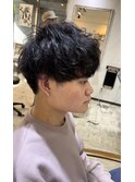 ツイストスパイラル/20代/30代/ツーブロック/波巻きスパイラル