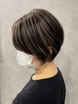 レディアル 大宮(REDEAL ope.) 【白髪手術】 ショートボブハイライト/白髪ぼかし/ハイライト