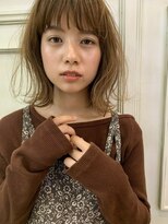 ヘアアンドメイク シークネクスト(HAIR&MAKE SeeK NEXT)&nbsp;【SeeK NEXT 門井】レイヤーボブ×シースルベージュ