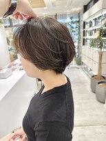 ステア ケース(stair case)&nbsp;【馬場】大人かわいい前下がりハンサムショートナチュラルパーマ