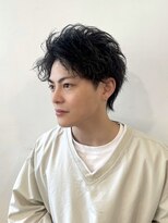 スノードロップ 高円寺店(Snowdrop)&nbsp;ダークアッシュ/アッシュブラック/カルマパーマ/ベリーショート