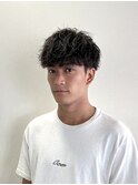 【平山 明樹】ソフト波巻きスパイラルパーマ メンズカット