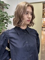 ハイフ(haif) 【haif】ブリーチ ダブルカラー ミルクティーベージュ