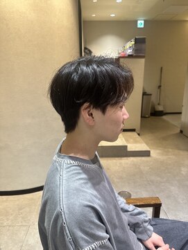 インアンドヤング(in&yang) センターパート/韓国風カルマパーマ/ニュアンスパーマ