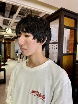 バム 名古屋栄店(BAMM) 刈り上げないラウンドマッシュ【Keigo】