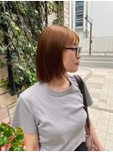 前上がりボブ