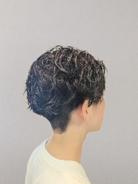 ウシワカマルエムティードット(USHIWAKAMARU MT.) ツイスパ×センターパート