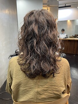 エルマノ 仙川(L mano) ロング癖毛風パーマ