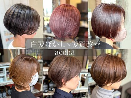 ヘアーメイク アチャ(hair make accha)の写真