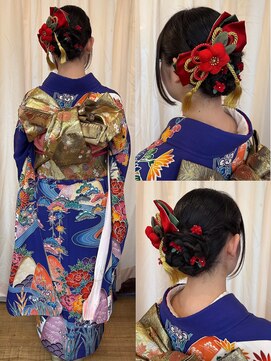 ヘアーメイク ツインズ(Hair Make TWINS) 編み込みヘアアレンジ