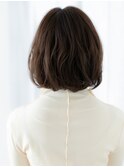 乾かすだけ髪質改善エモージュ丸みボブh古河20代30代40代