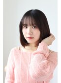 【目黒美容室】ツヤサラボブ