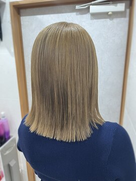 ラフューネ ヨコハマ(Raffune Yokohama) 髪質改善ハニーグレージュ / 高橋勇樹