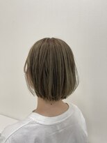 ドロップ&nbsp;bobレイヤー×スモークベージュ