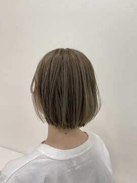 ドロップ bobレイヤー×スモークベージュ