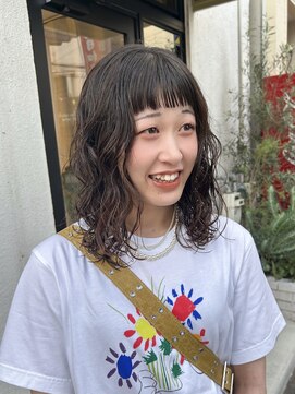 ヘアーデザイン アルエ(HAIR×design ARUE) ミディアムパーマ