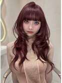 20代30代人気レイヤーカット韓国ヘアーワンホンヘアレイヤーボブ
