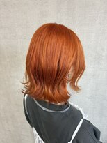 トリコ(ToricO)&nbsp;ダブルカラー　ブリーチ　オレンジ　デザインカラー