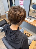 スッキリショートマッシュ。ハイトーンカラースタイル☆