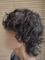 オーガニック リブ 川越(organic+live)&nbsp;冬◎20代30代メンズスパイラルパーマ×くびれウルフで爽やか