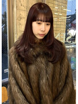 オルセン(OLSEN) レッドカラー/レッドブラウン/フェイスレイヤー