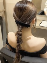 アヤナバイアヤラ 西船橋店(ayana by ayala)&nbsp;【松本怜佳】タイト編みおろし×ロング