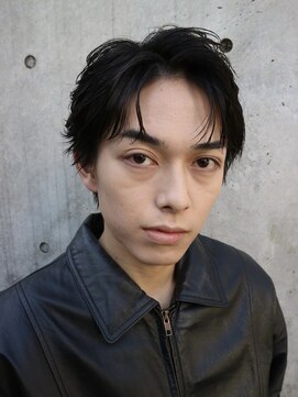 バイフィフス 原宿/表参道(by fifth) 原宿フェザーパーマニュアンスパーマメンズカットセンターパート