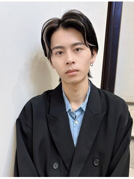 トルネード(TORNADO) 外国人風ハイライト センターパート アップバングt1214