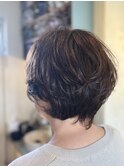 大人華やかな上品ショート
