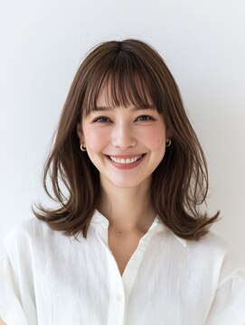 e.m.a プレミアムビューティーサロン 栄駅店(e.m.a PREMIUM BEAUTY SALON) レイヤーカット/イメチェン/外ハネボブ/美髪/ワイドバング/髪型