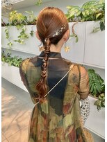 オーセンヘア(AUTHEN.HAIR)&nbsp;（mutsumi.）タイト編みおろし【仙台美容室】