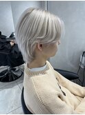 【Euphoria池袋/wakana】韓国メンズヘア ホワイトカラー 